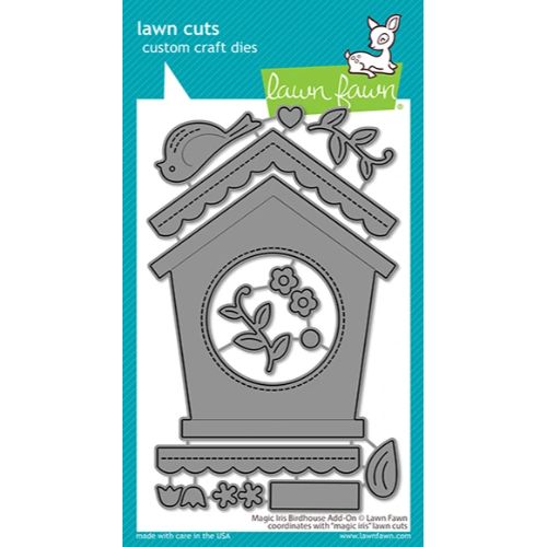 Lawn Fawn - Magic Iris Birdhouse Add-On Dies