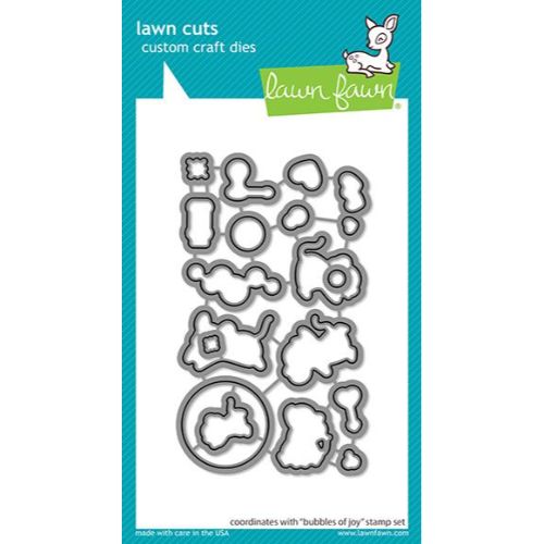 Lawn Fawn - Lawn Cuts - Bubbles of Joy Dies