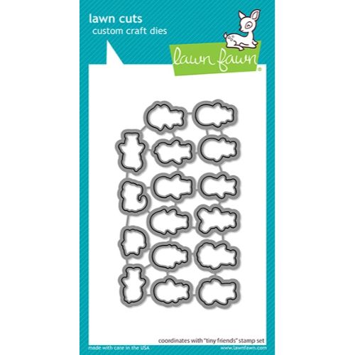 Lawn Fawn - Lawn Cuts - Tiny Friends Dies