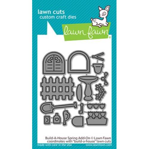 Lawn Fawn - Lawn Cuts - Build-A-House Spring Add-On