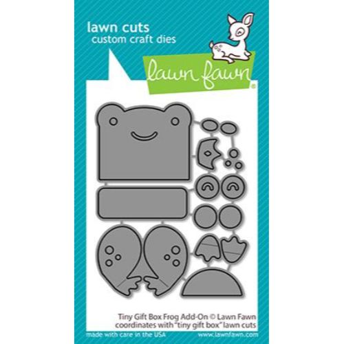 Lawn Fawn - Lawn Cuts - Tiny Gift Box Frog Add-On