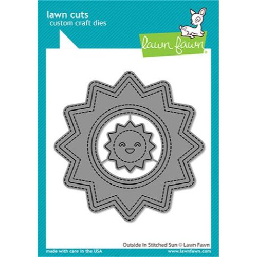 Lawn Fawn - Lawn Cuts - Outside In Stitched Sun