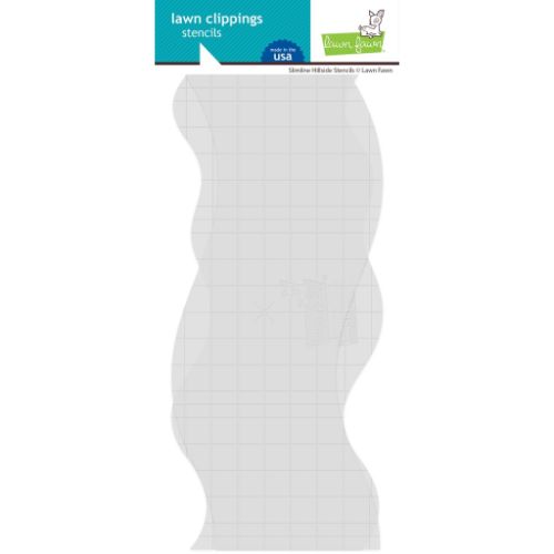 Lawn Fawn - Lawn Clippings - Slimline Hillside Stencils