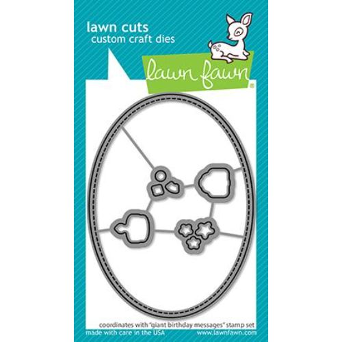 Lawn Fawn - Lawn Cuts - Giant Birthday Messages Dies