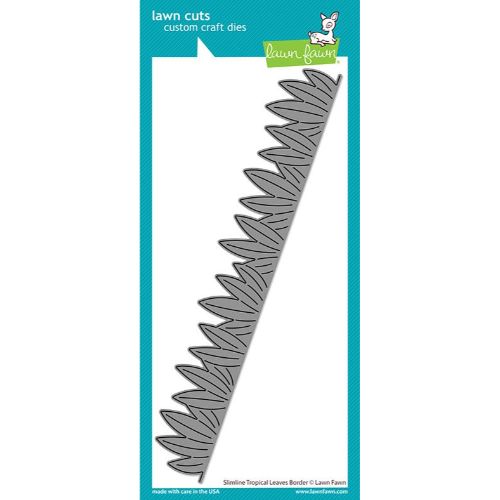 Lawn Fawn - Lawn Cuts - Slimline Tropical Leaves Border