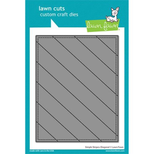 Lawn Fawn - Lawn Cuts - Simple Stripes: Diagonal