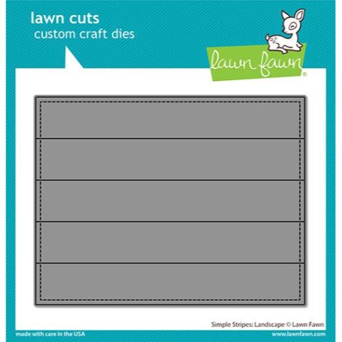 Lawn Fawn - Lawn Cuts - Simple Stripes: Landscape