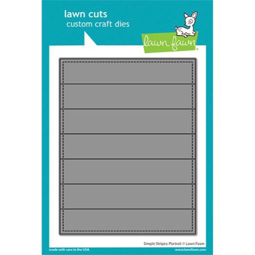Lawn Fawn - Lawn Cuts - Simple Stripes: Portrait