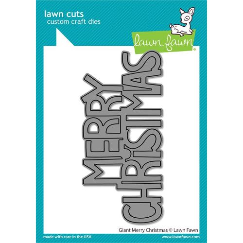 Lawn Fawn - Lawn Cuts - Giant Merry Christmas