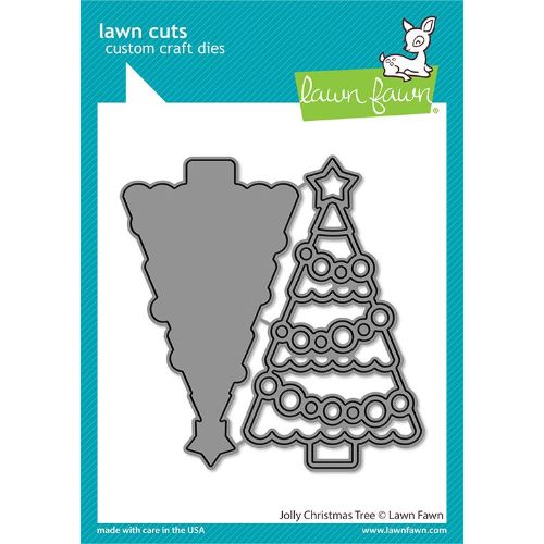 Lawn Fawn - Lawn Cuts - Jolly Christmas Tree