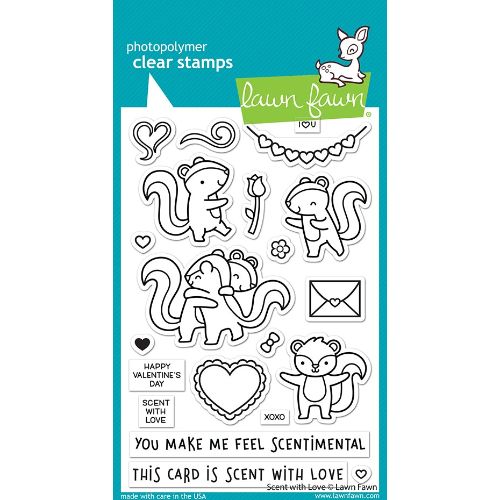 Lawn Fawn - Stamps - Scent With Love