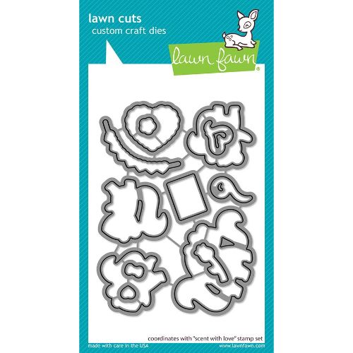 Lawn Fawn - Lawn Cuts - Scent With Love Dies