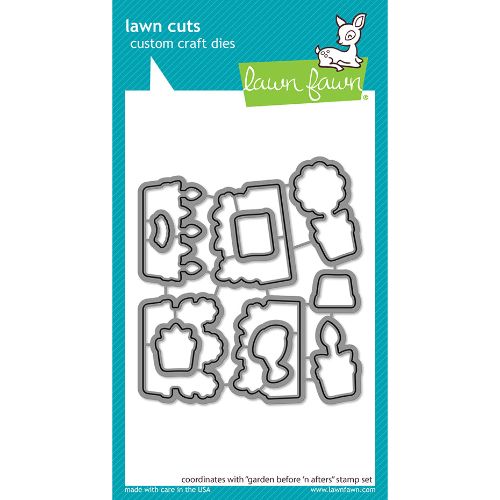 Lawn Fawn - Lawn Cuts - Garden Before 'n Afters Dies