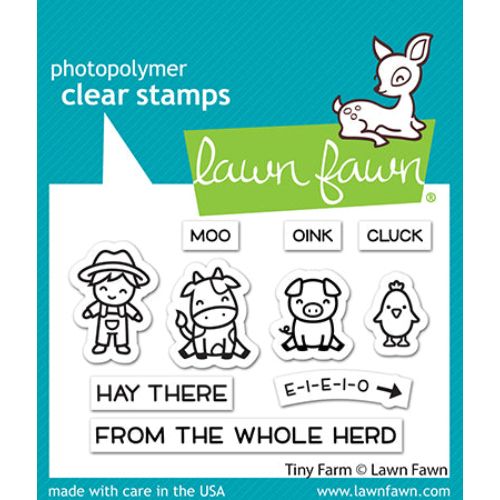 Lawn Fawn - Stamps - Tiny Farm