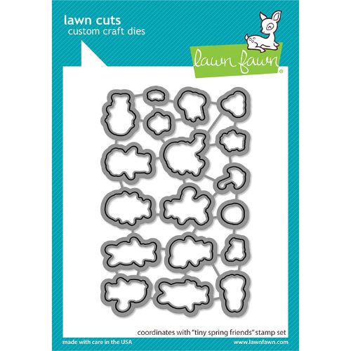 Lawn Fawn - Lawn Cuts - Tiny Spring Friends Dies