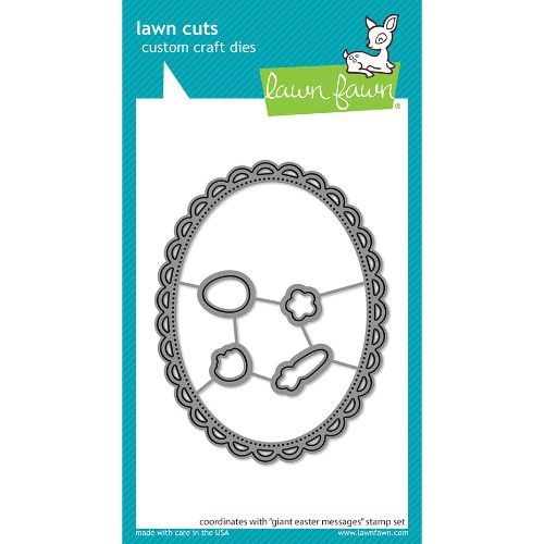 Lawn Fawn - Lawn Cuts - Giant Easter Messages Dies