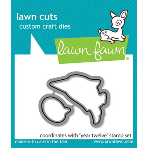 Lawn Fawn - Lawn Cuts - Year Twelve Dies