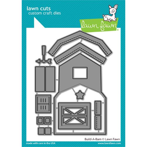 Lawn Fawn - Lawn Cuts - Build-A-Barn Dies