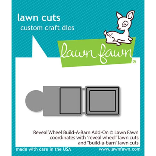 Lawn Fawn - Lawn Cuts - Reveal Wheel Build-A-Barn Add-On Dies