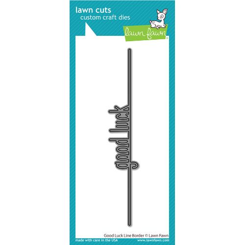 Lawn Fawn - Lawn Cuts - Good Luck Line Border Die