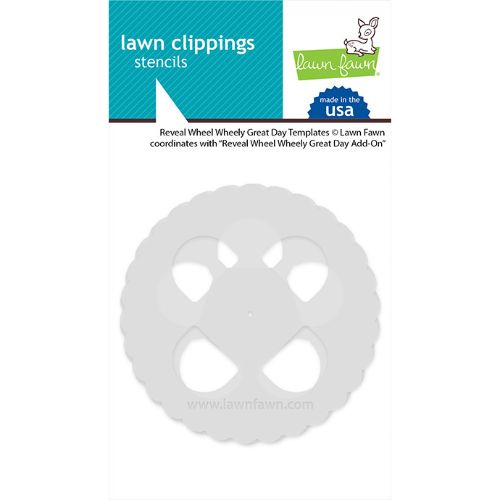 Lawn Fawn - Lawn Clippings - Reveal Wheel Wheely Great Day Templates