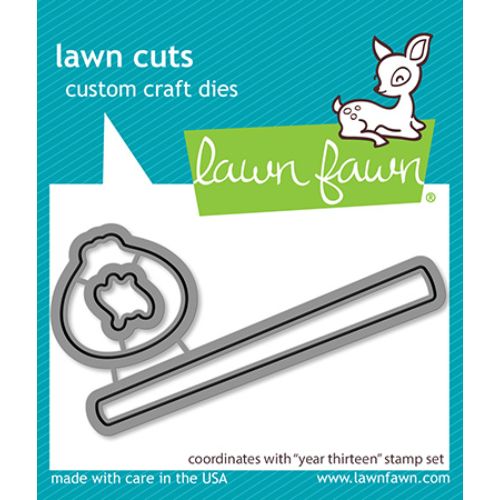 Lawn Fawn - Lawn Cuts - Year Thirteen Dies