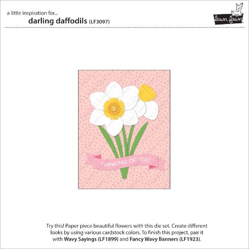 Lawn Fawn - Lawn Cuts - Darling Daffodils Dies