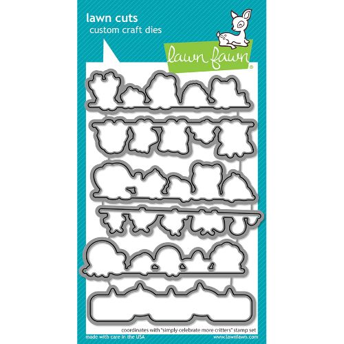 Lawn Fawn - Lawn Cuts - Simply Celebrate More Critters Dies