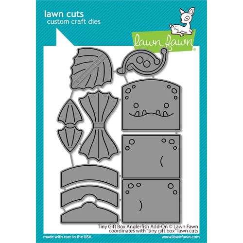 Lawn Fawn - Lawn Cuts - Tiny Gift Box Anglerfish Add-On Die