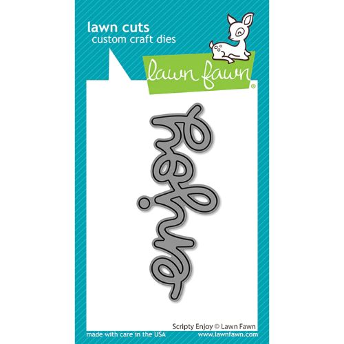 Lawn Fawn - Lawn Cuts - Scripty Enjoy Die