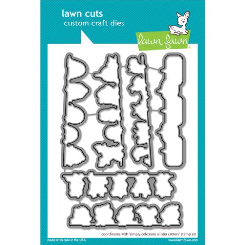Lawn Fawn - Lawn Cuts - Simply Celebrate Winter Critters Dies