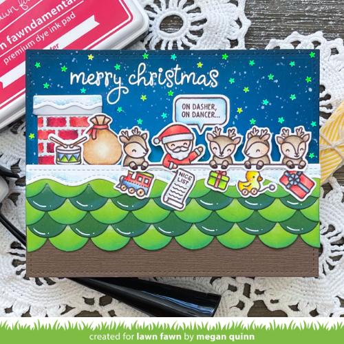 Lawn Fawn - Stamps - Simply Celebrate Santa