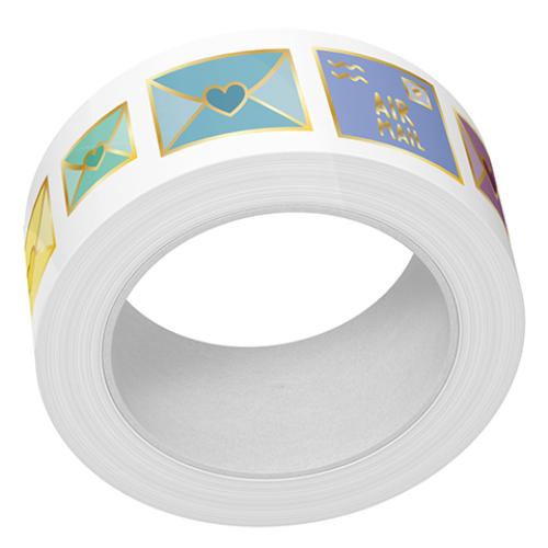 Lawn Fawn - Washi Tape - Happy Mail Foiled Washi Tape