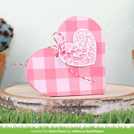 Lawn Cuts - Magic Heart Messages Dies