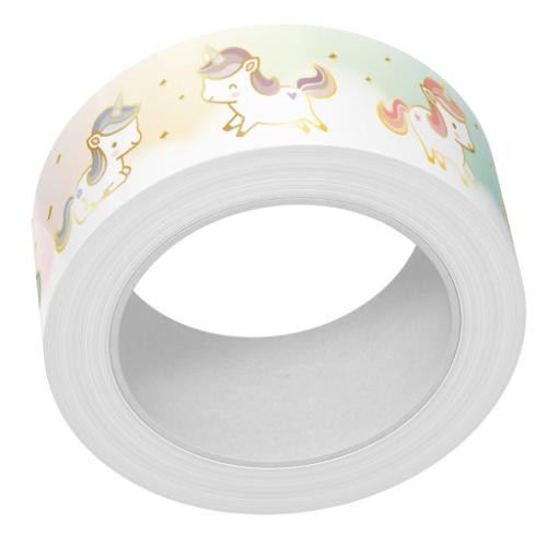 Lawn Fawn - Washi Tape - Unicorn Party Foiled