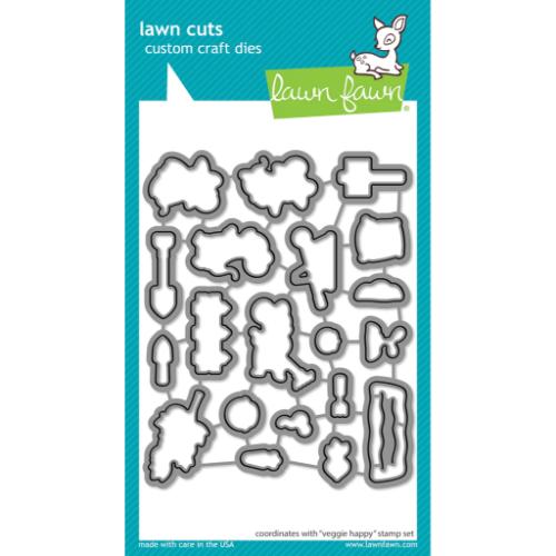 Lawn Fawn - Lawn Cuts - Veggie Happy Dies