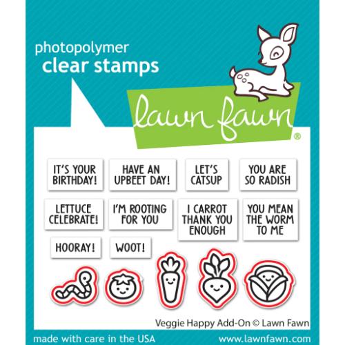 Lawn Fawn - Lawn Cuts - Veggie Happy Add-On Dies