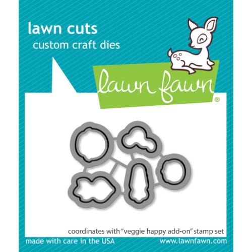 Lawn Fawn - Lawn Cuts - Veggie Happy Add-On Dies