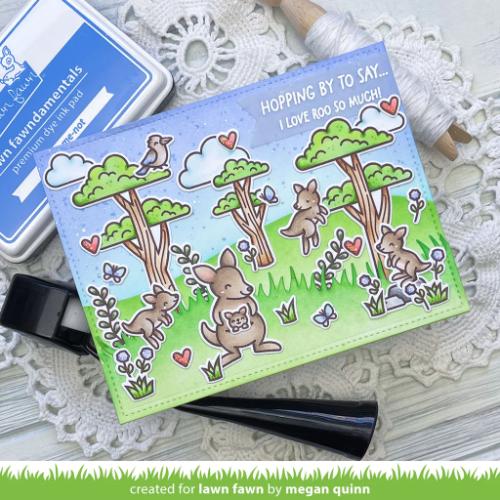 Lawn Fawn - Stamps - Kanga-rrific Add-On