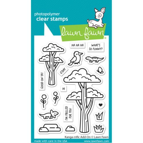 Lawn Fawn - Stamps - Kanga-rrific Add-On
