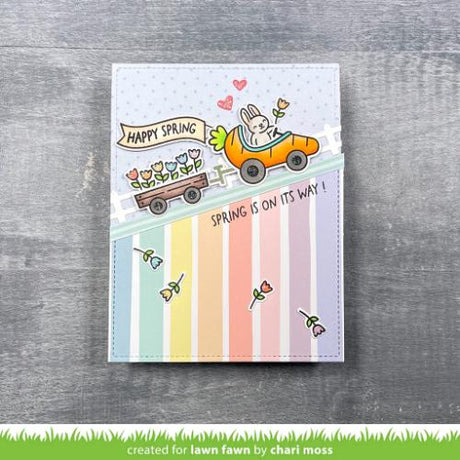 Lawn Fawn - Stamps - Carrot 'bout You Banner Add-On