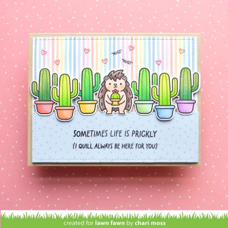 Lawn Fawn - Stamps - Sometimes Life is Prickly