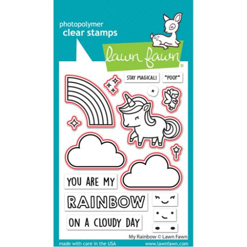 Lawn Fawn - Lawn Cuts - My Rainbow Dies