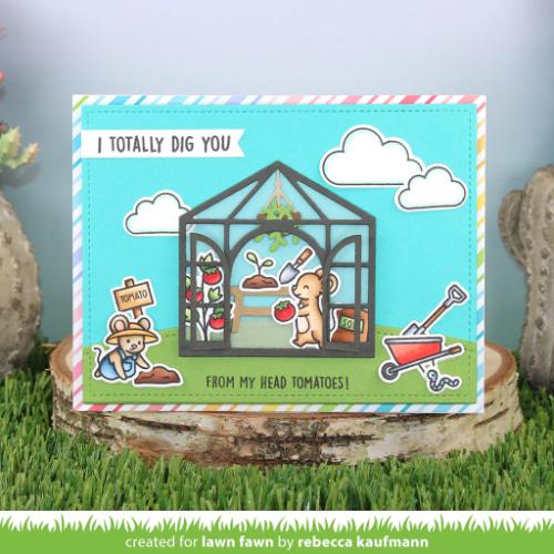 Lawn Fawn - Lawn Cuts - Build-A-Greenhouse Dies