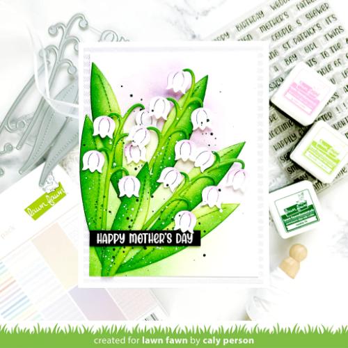 Lawn Fawn - Lawn Cuts - Lovely Lily of the Valley Dies