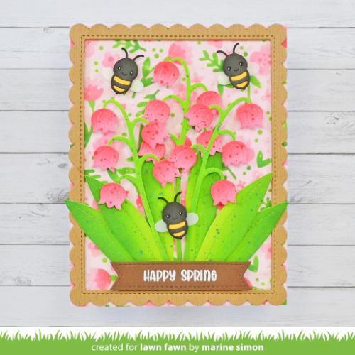 Lawn Fawn - Lawn Cuts - Lovely Lily of the Valley Dies