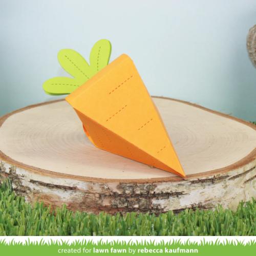 Lawn Fawn - Lawn Cuts - Carrot Treat Box Dies