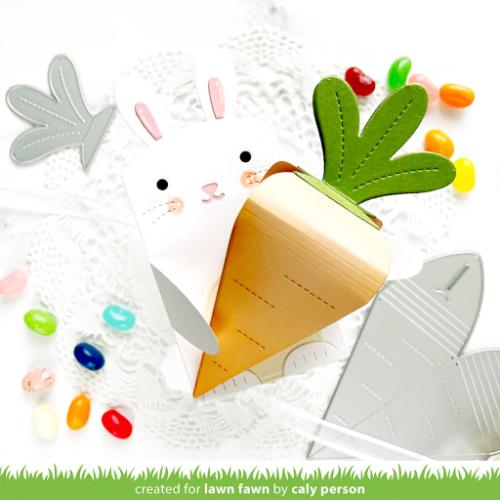 Lawn Fawn - Lawn Cuts - Carrot Treat Box Dies