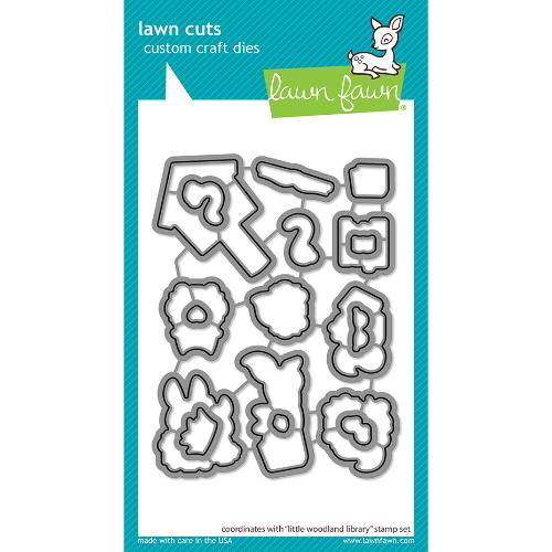 Lawn Fawn - Lawn Cuts - Little Woodland Library Dies