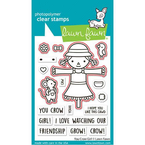 Lawn Fawn - Lawn Cuts - You Crow Girl Dies